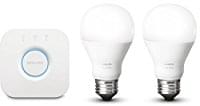 Philips Hue White LED Lampe E27 Starter Set inkl. Bridge