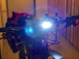 Foto: Mein extrahelles Fahrradlicht
