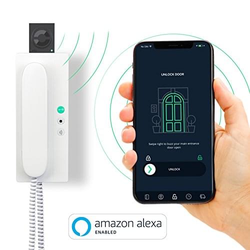 nello one | Smarter Türöffner | WLAN Upgrade für deine Gegensprechanlage | ideale Ergänzung für Smart Lock | für iPhone und Android | mit Amazon Alexa Skill