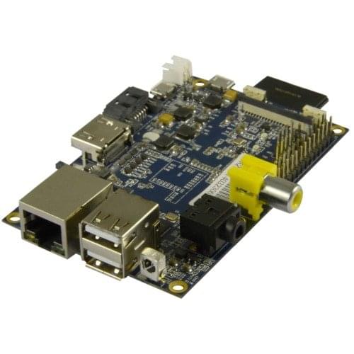 Allnet Banana Pi BPI-M1 Board (1 GB, Cortex-A7 Dual-Core Prozessor, USB, HDMI, geeignet für Mini-PC, Server, Steuerungseinheit)