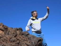Selfie-Time auf dem Teide
