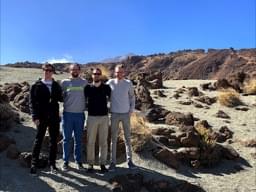 Das Lulububu-Team auf dem Teide